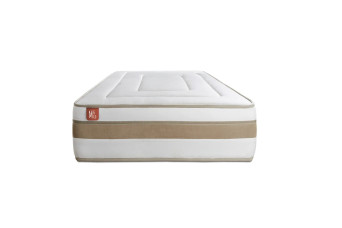 Matelas 90x190 cm Ressorts ensachés et Mémoire de forme - Le Raffiné