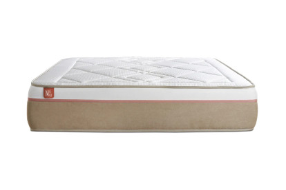 Matelas 140x200 cm Ressorts ensachés et Mémoire de forme - Le Soyeux