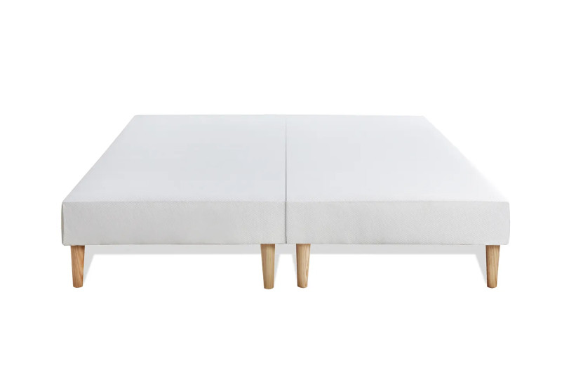Pack lit complet 180x200 cm - Matelas + 2 Sommiers Blancs + 2 oreillers + Couette - Le Paisible